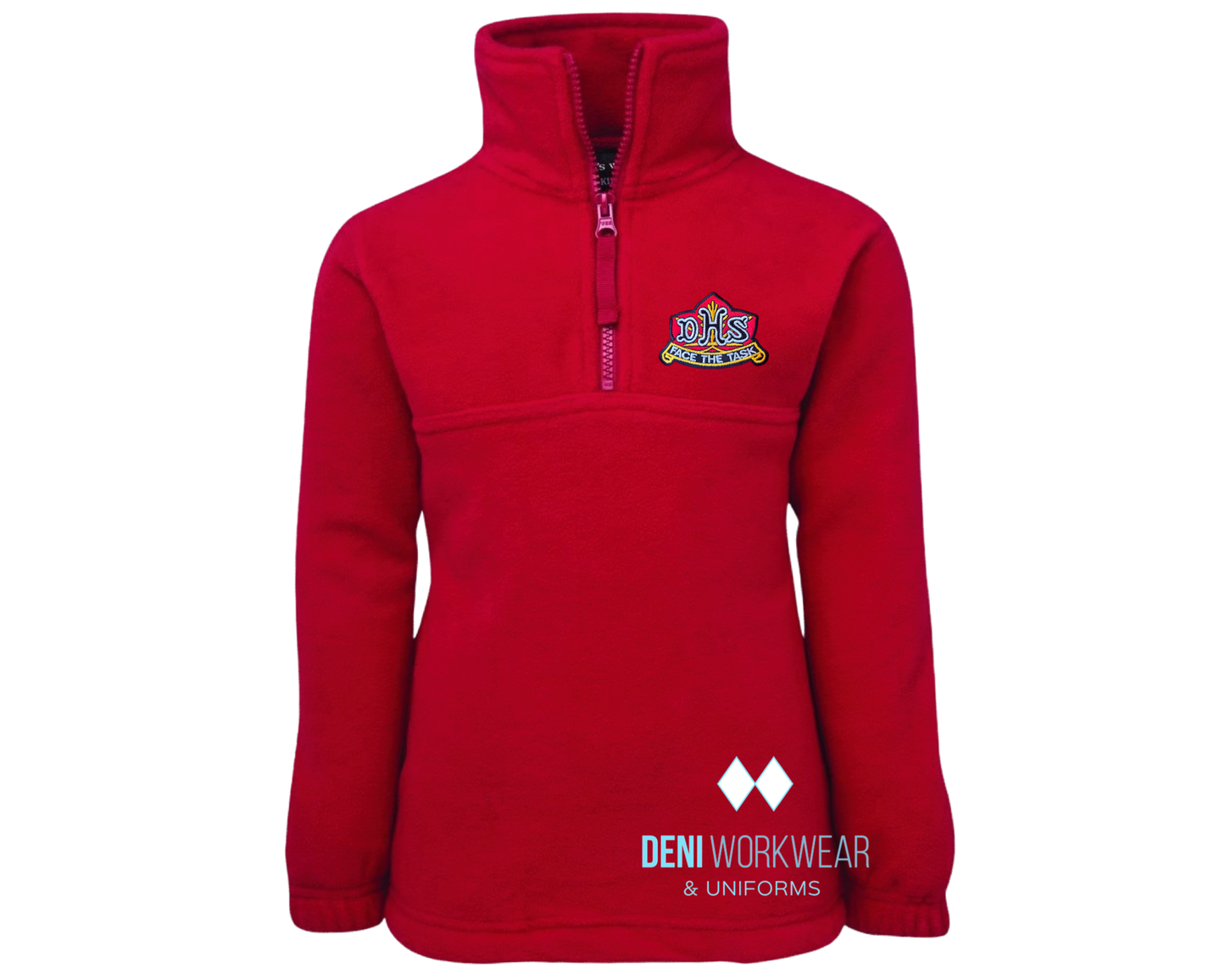 Deniliquin High 1/2 Zip Polar Fleece Jumper