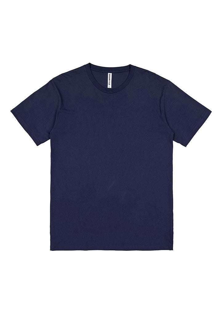 Basis Mens Short Sleeve Tee - Ink (back)