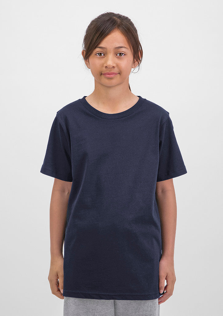 Basis Youth Short Sleeve Tee - Navy