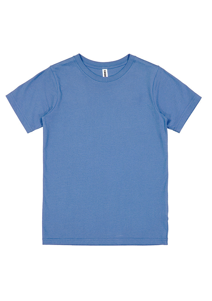 Basis Kids Short Sleeve Tee - Ocean (back)