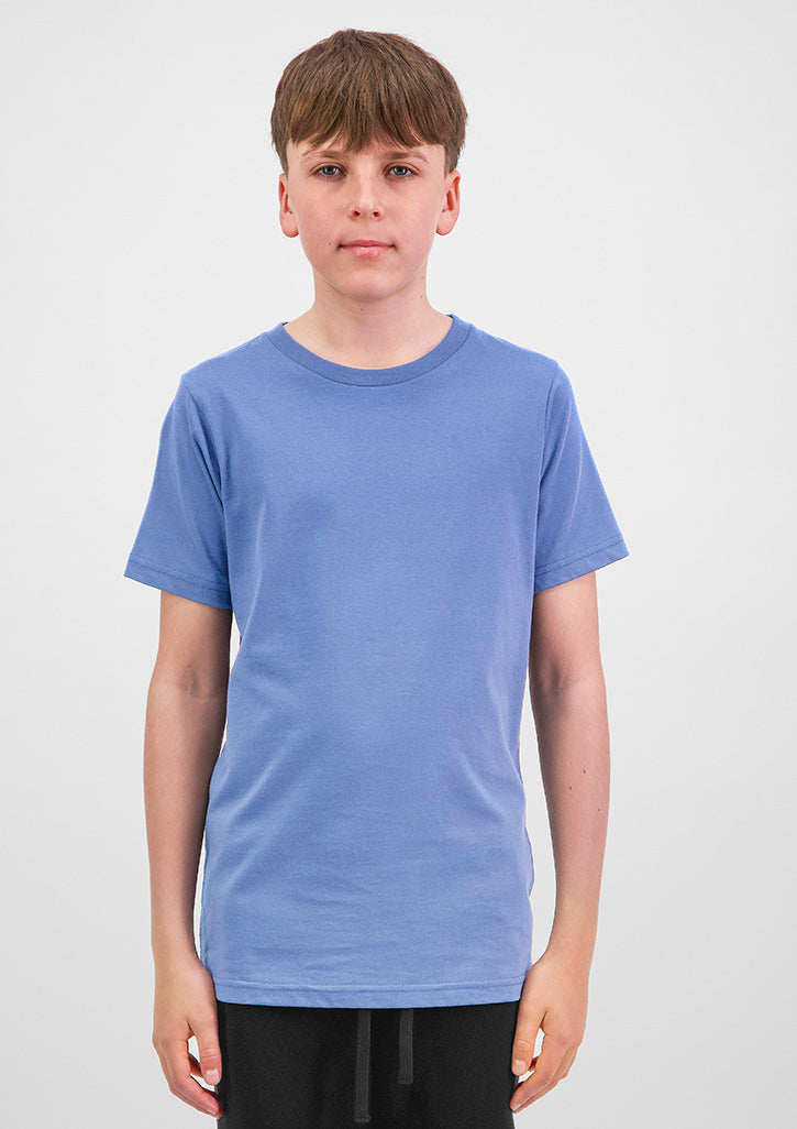 Basis Youth Short Sleeve Tee - Ocean