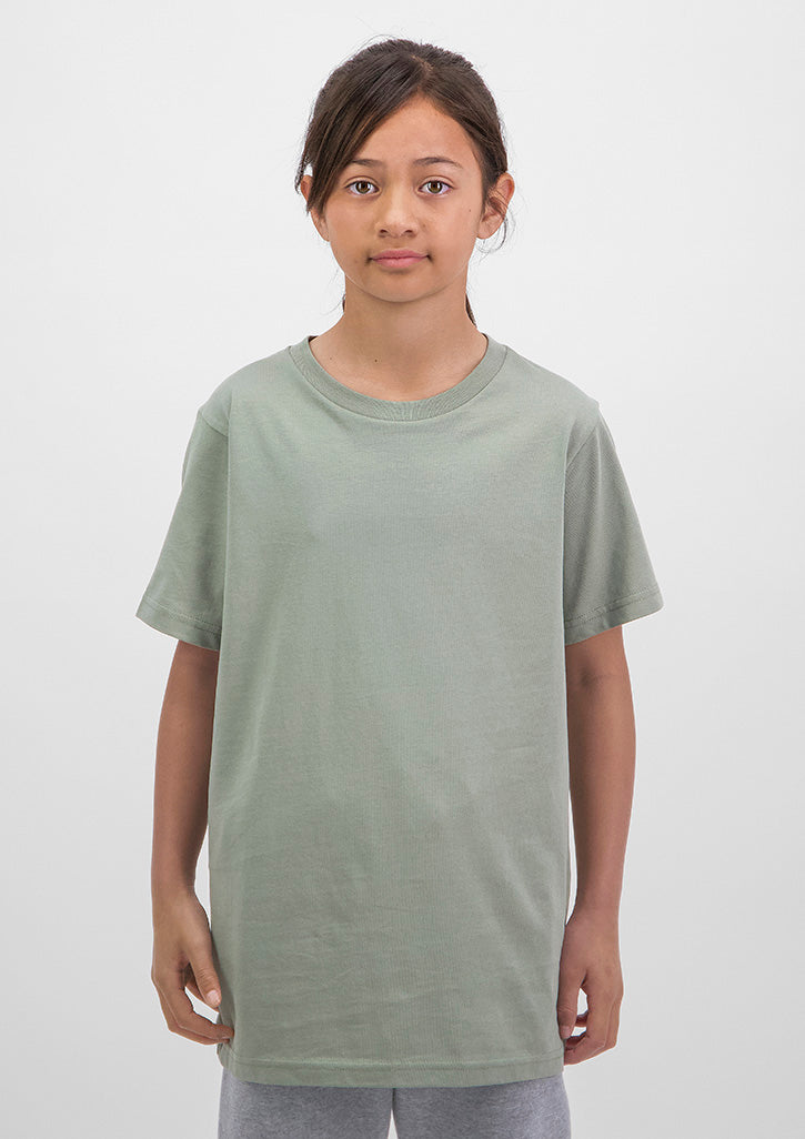 Basis Kids Short Sleeve Tee - Pistachio