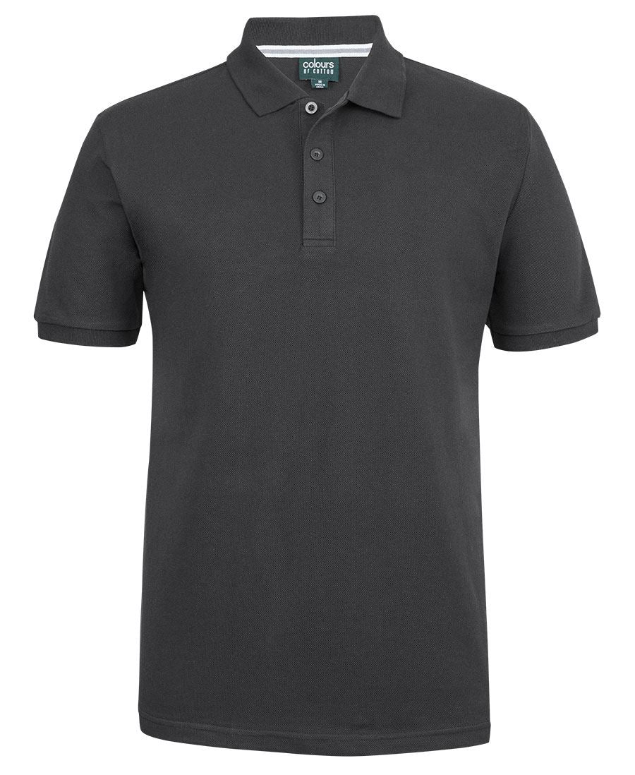 C of C PIQUE POLO - Gunmetal
