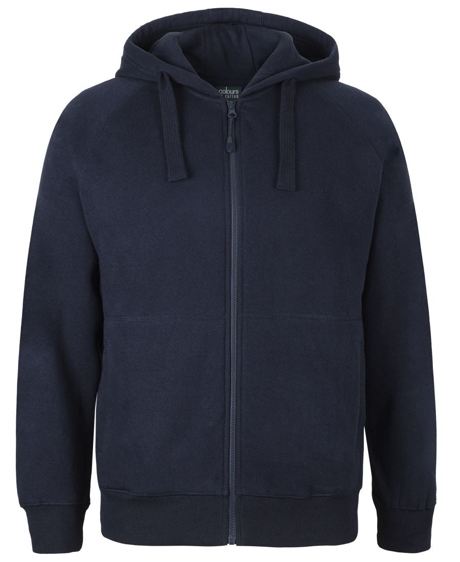 C of C FULL ZIP FLEECY HOODIE - Navy