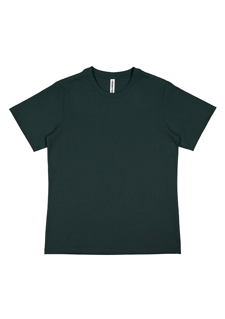 Everyday Womens Short Sleeve Tee - Scarab Green (back)