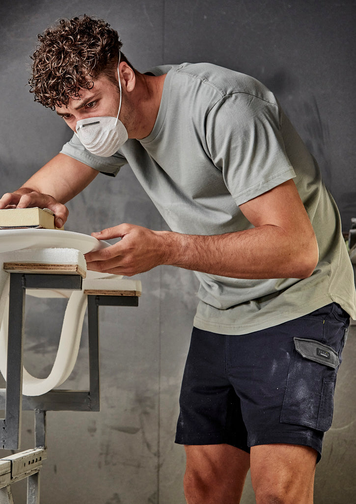 Mens Streetworx Tee  Slate front