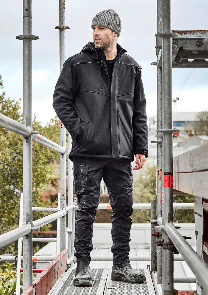 Unisex Antarctic Softshell Jacket Black front