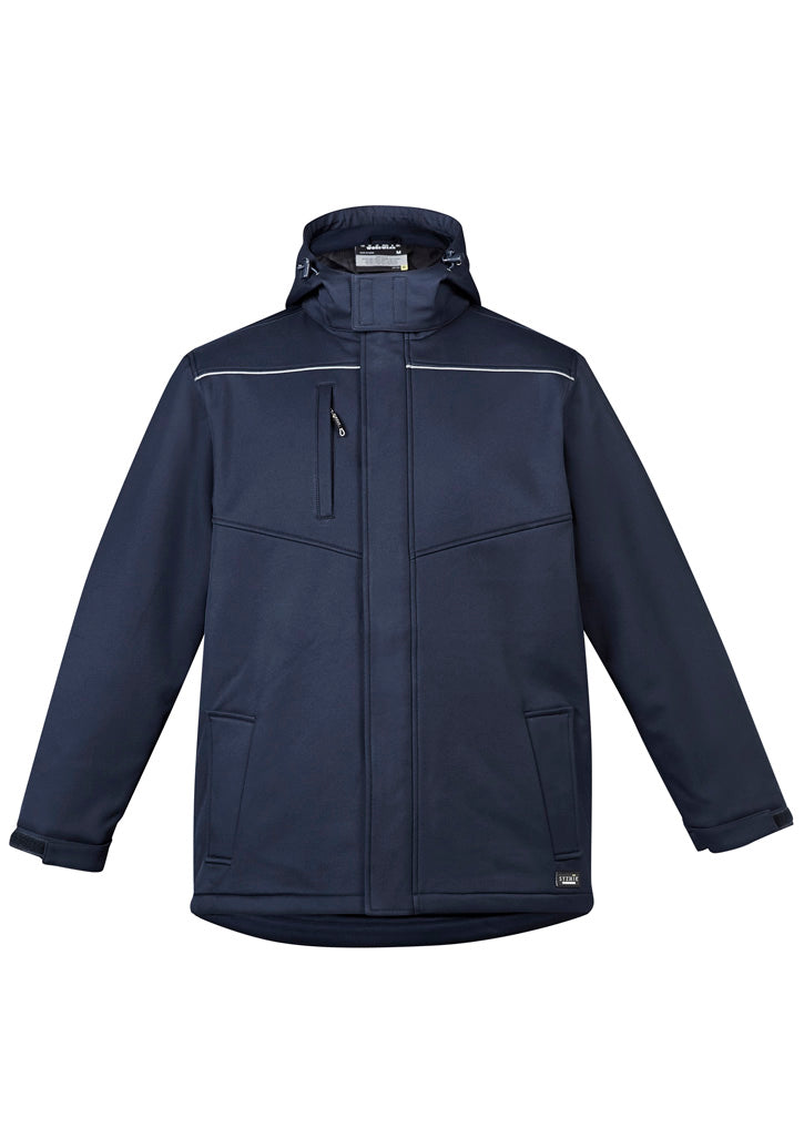 Unisex Antarctic Softshell Jacket Navy front