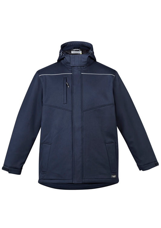 Unisex Antarctic Softshell Jacket Navy front