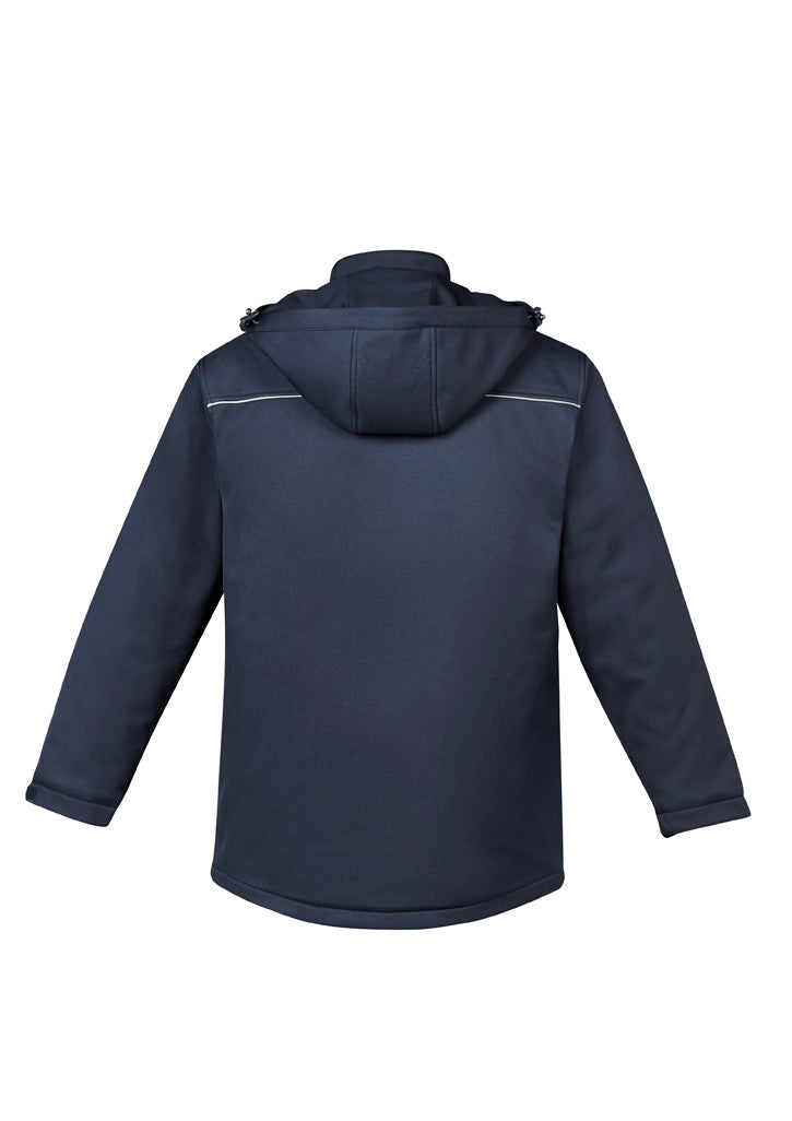 Unisex Antarctic Softshell Jacket Navy back
