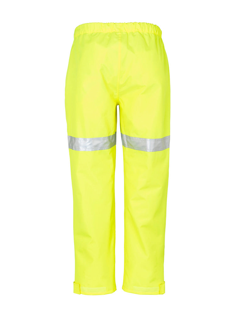 Mens Hi Vis Taped Storm Pant Yellow back