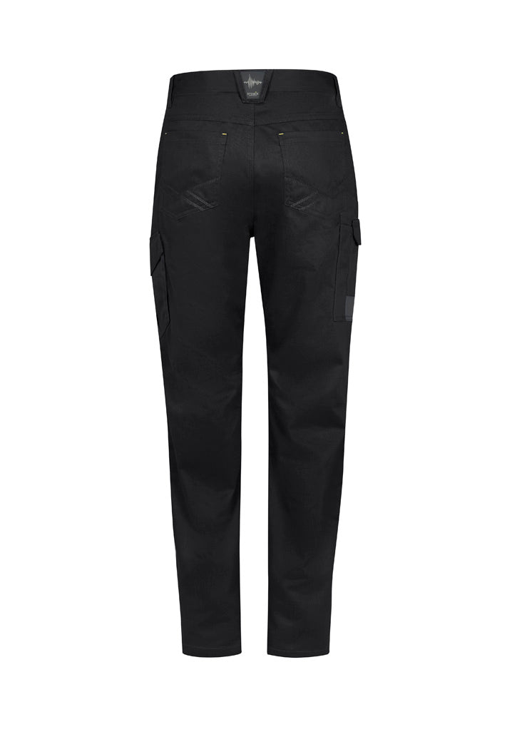 Mens Summer Cargo Pant (Stout) Black back