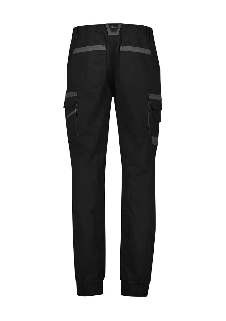 Mens Streetworx Heritage Pant - Cuffed Black back