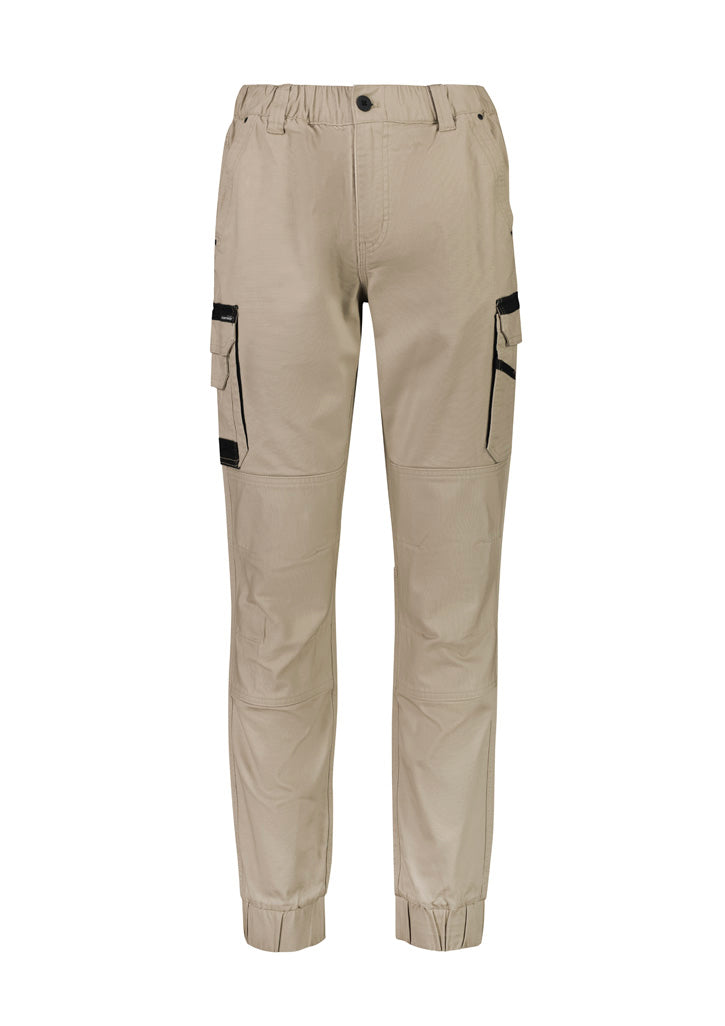 Mens Streetworx Heritage Pant - Cuffed Stone front