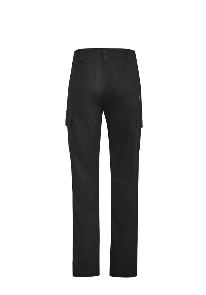 Mens Lightweight Drill Cargo Pant Black back