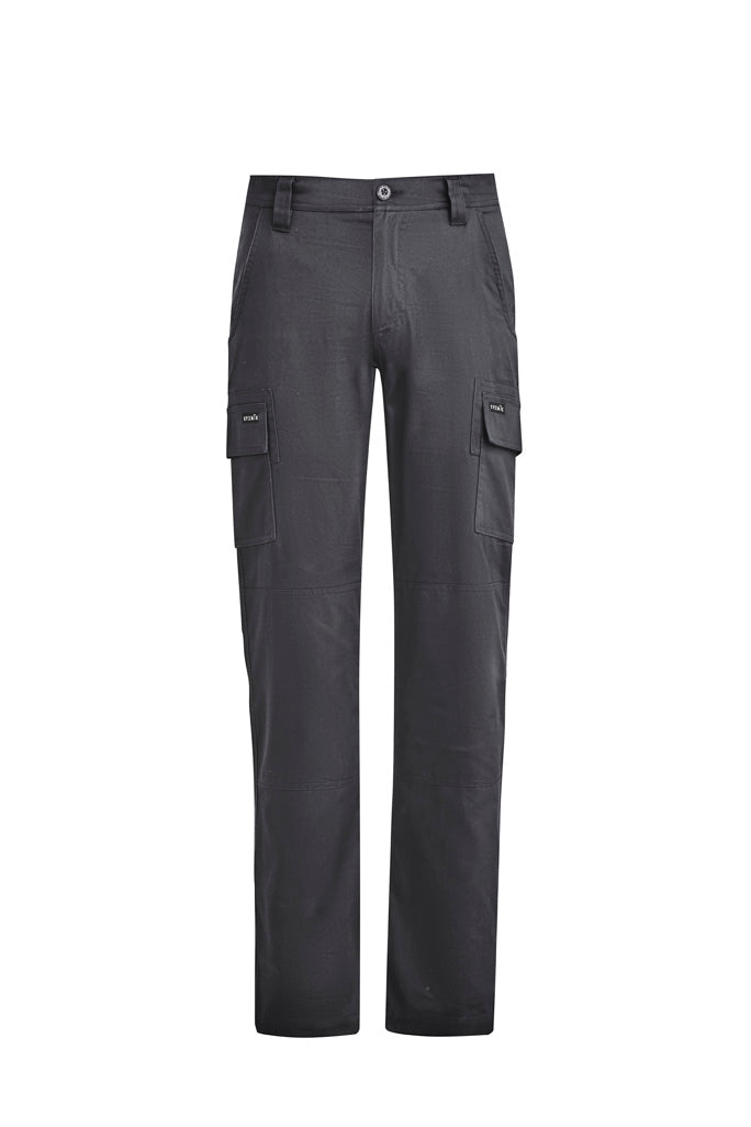 Mens Lightweight Drill Cargo Pant Charcoal front