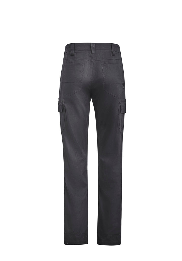 Mens Lightweight Drill Cargo Pant Charcoal back