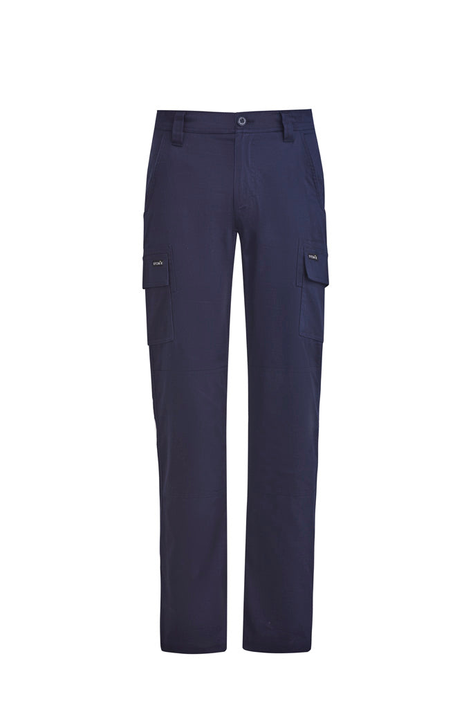 Mens Lightweight Drill Cargo Pant Navy back