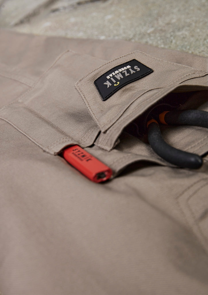Mens Rugged Cooling Stretch Pant Khaki front