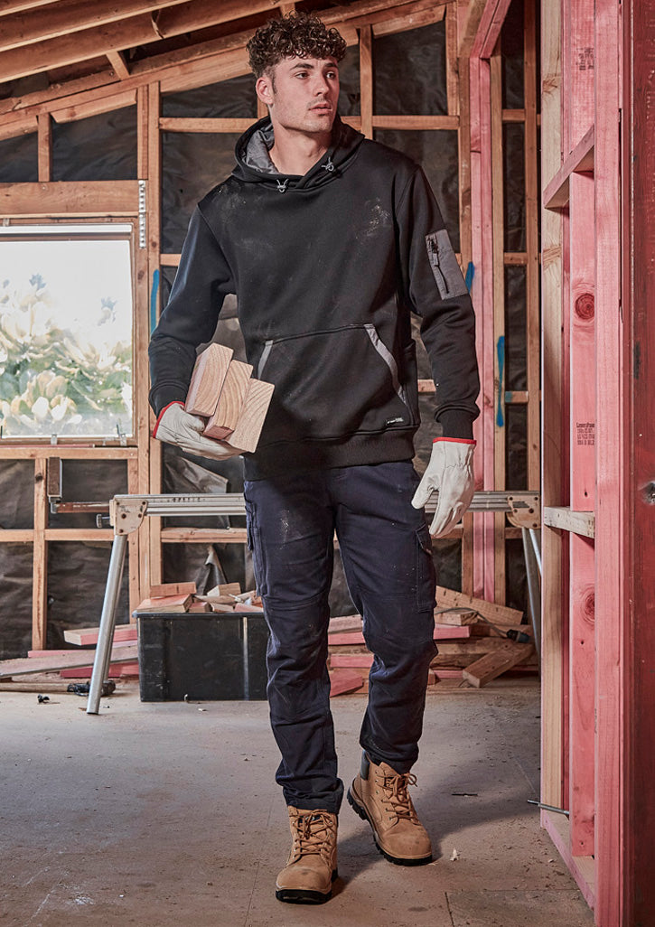 Mens Rugged Cooling Stretch Pant Navy front