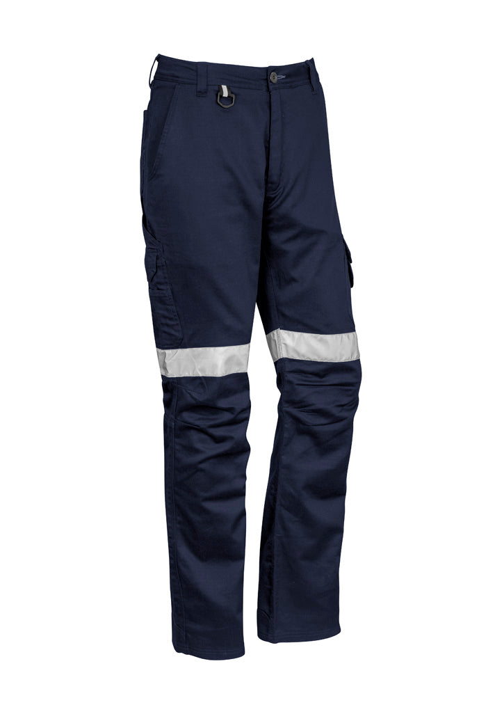 Mens Rugged Cooling Taped Pant (Stout) Navy front