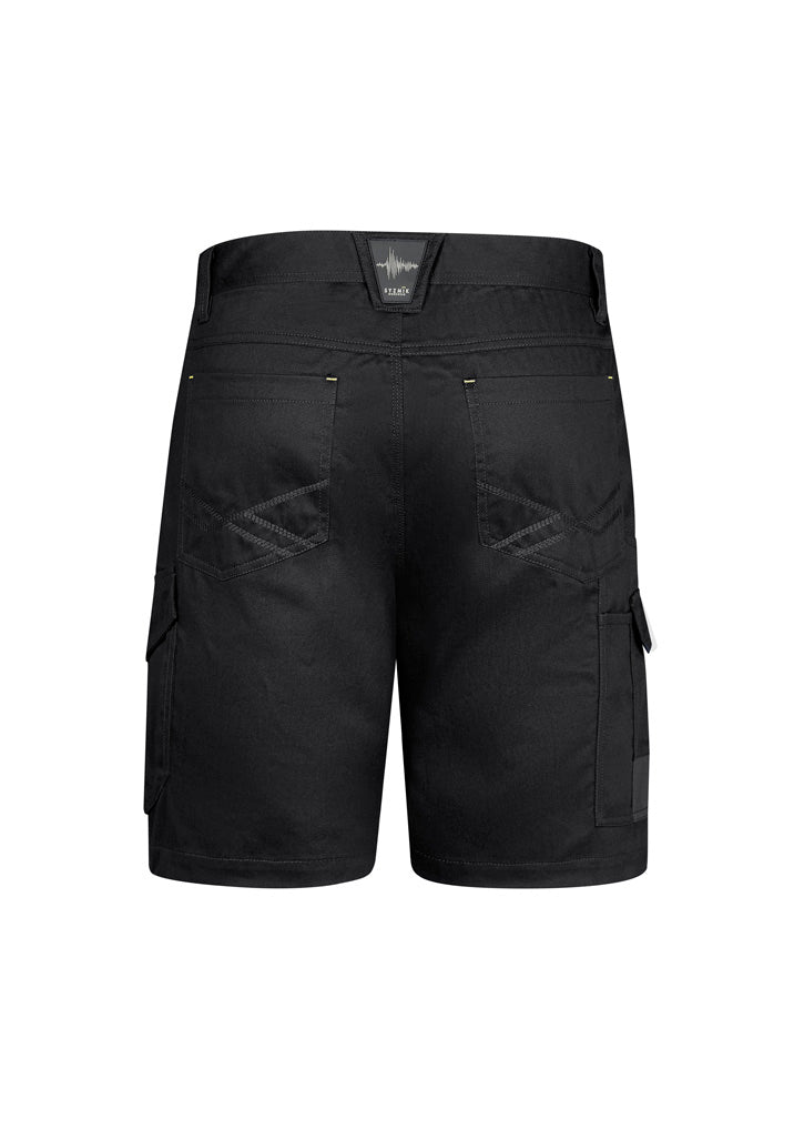 Mens Summer Cargo Short Black back
