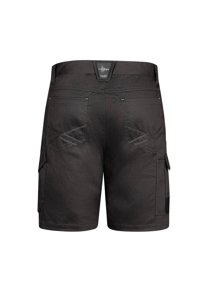 Mens Summer Cargo Short Charcoal back