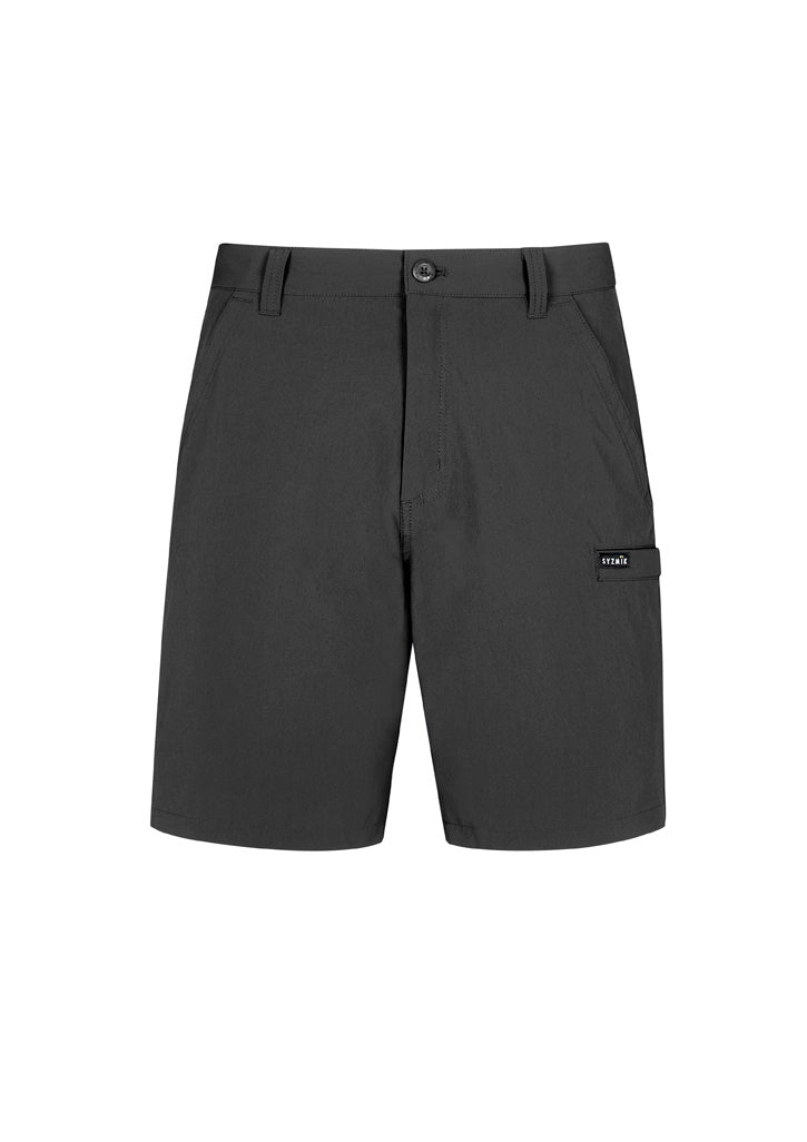 Mens Lightweight Outdoor Short Charcoal front