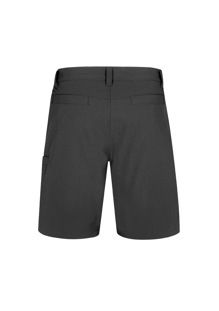 Mens Lightweight Outdoor Short Charcoal back