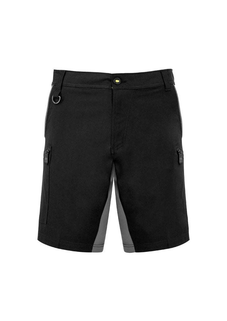 Mens Streetworx Stretch Short Black front