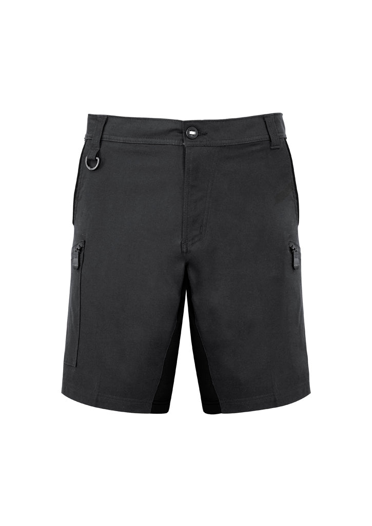 Mens Streetworx Stretch Short Charcoal front