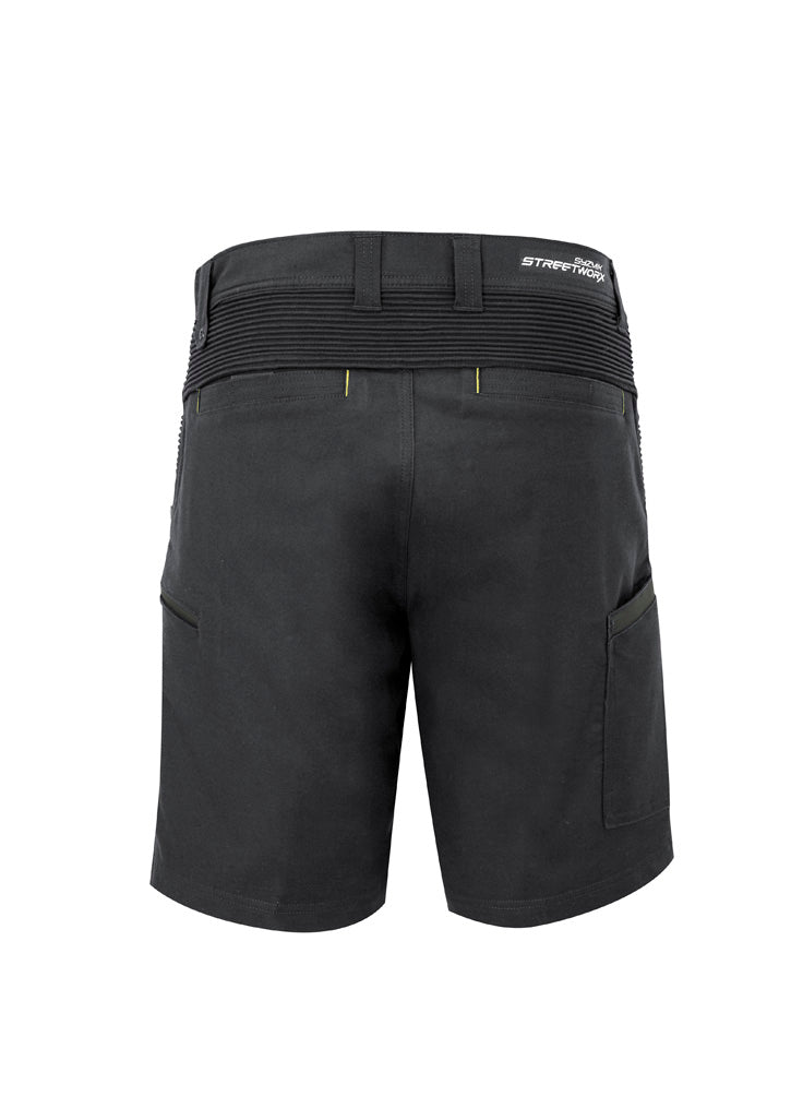 Mens Streetworx Stretch Short Charcoal back