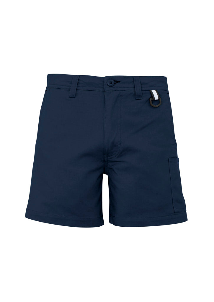 Mens Rugged Cooling Short Short Navy front