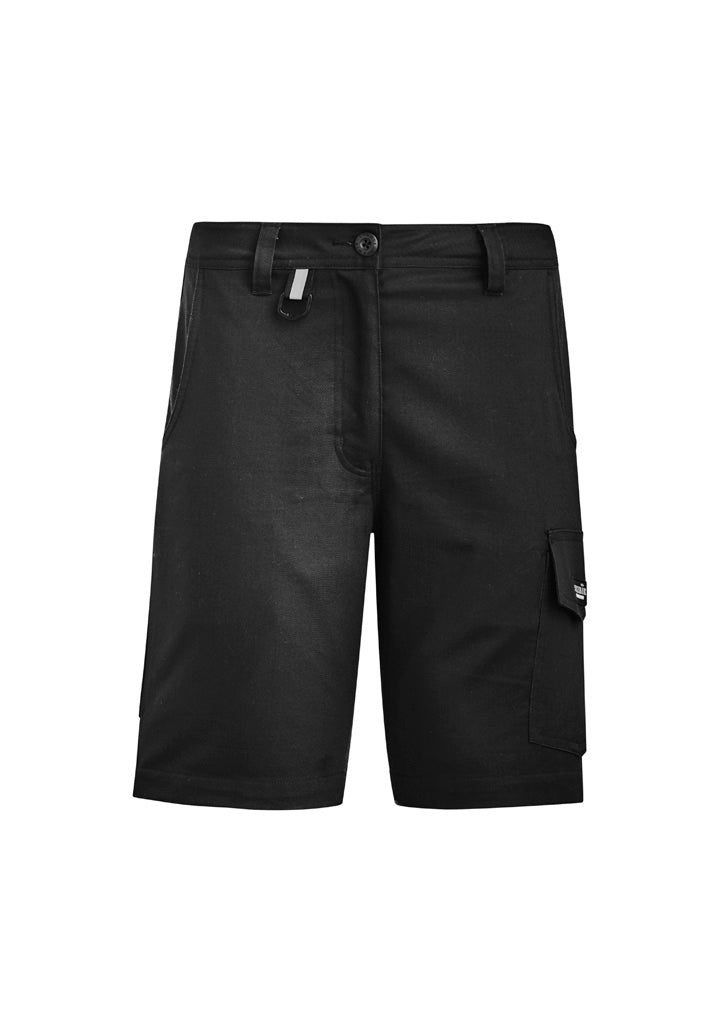 Womens Rugged Cooling Vented Short Black front