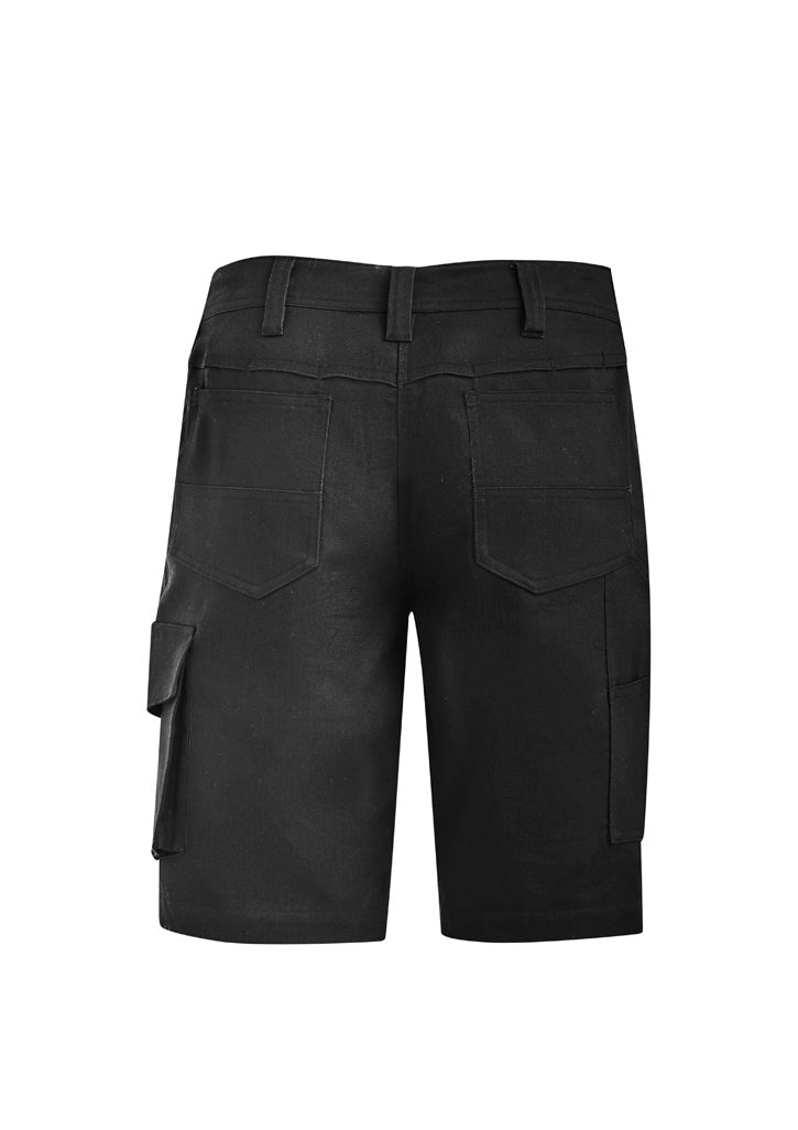 Womens Rugged Cooling Vented Short Black back