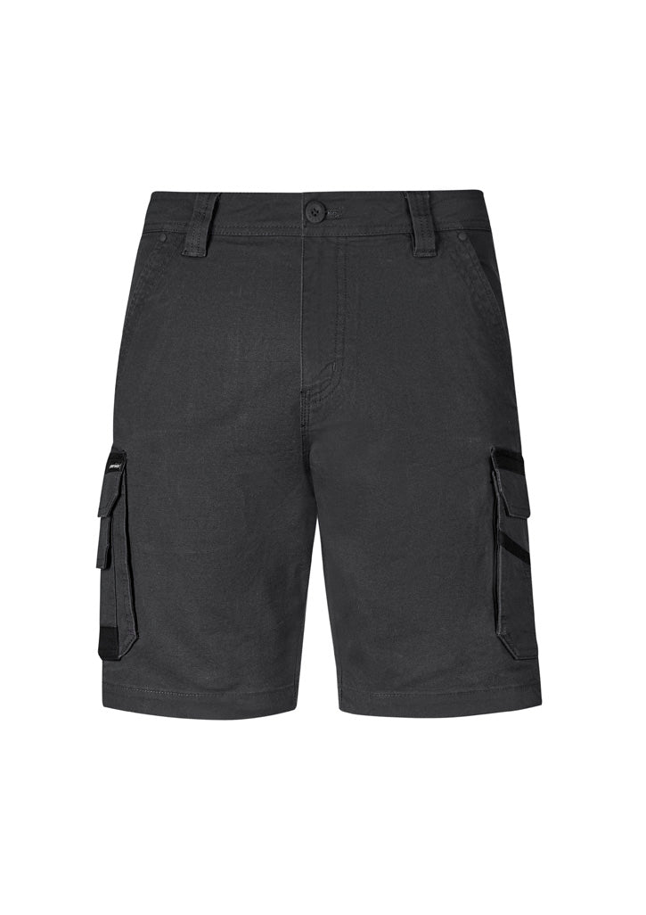 Mens Streetworx Heritage Short Charcoal back