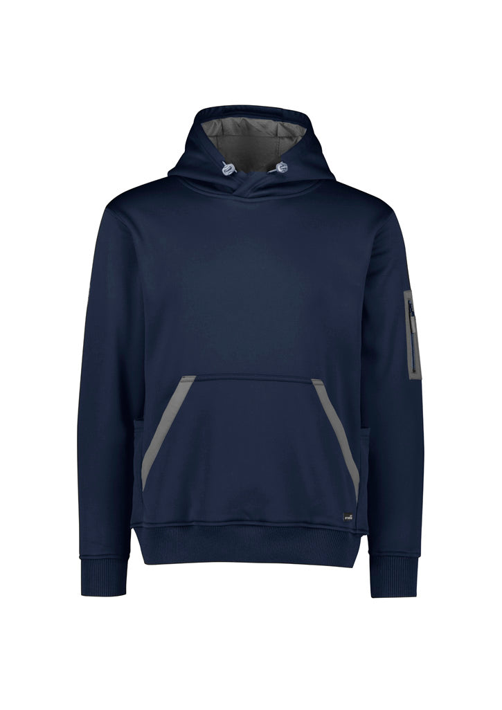 Unisex Water Resistant Hoodie Navy back