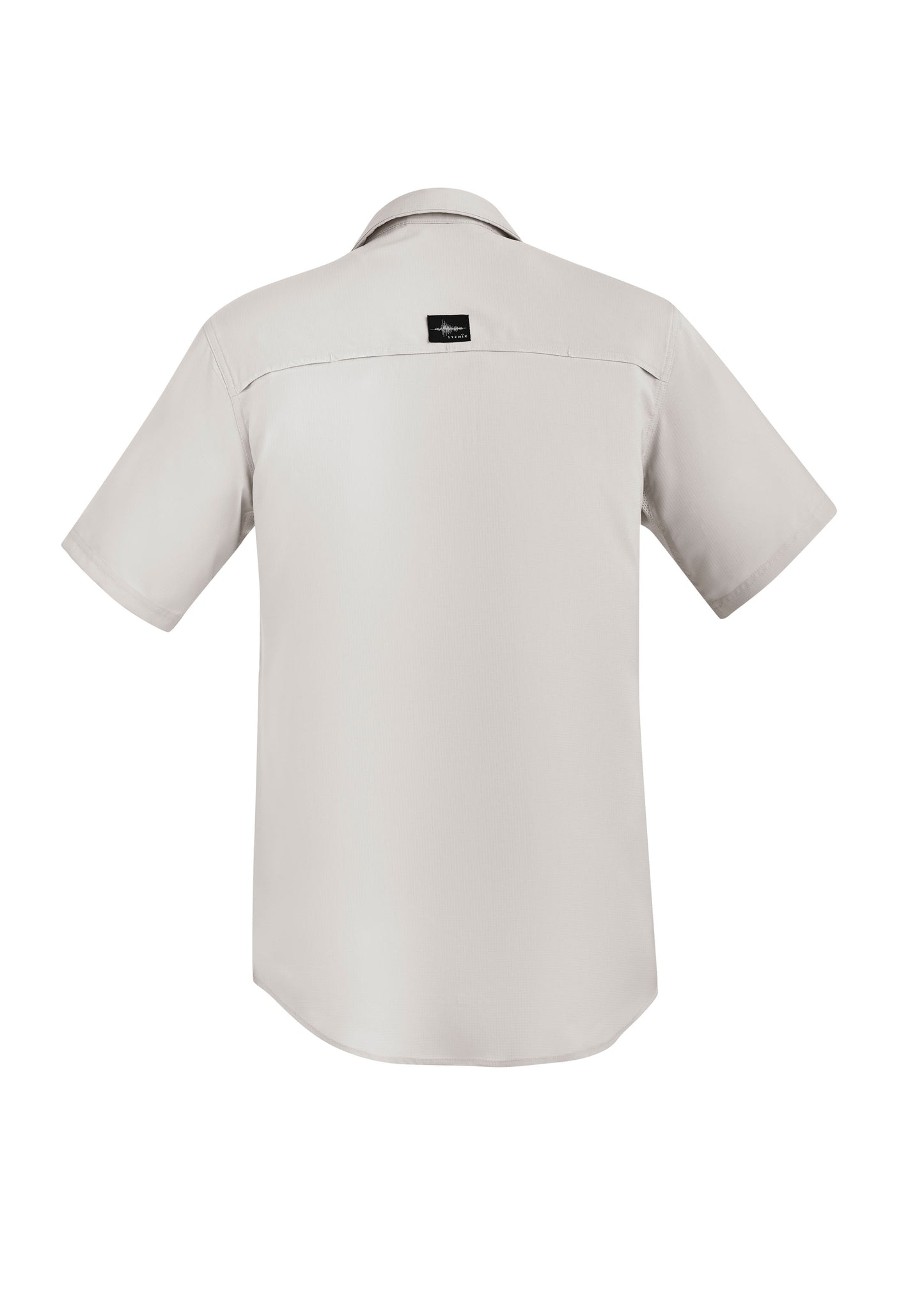 Mens Outdoor Short Sleeve Shirt Natural back