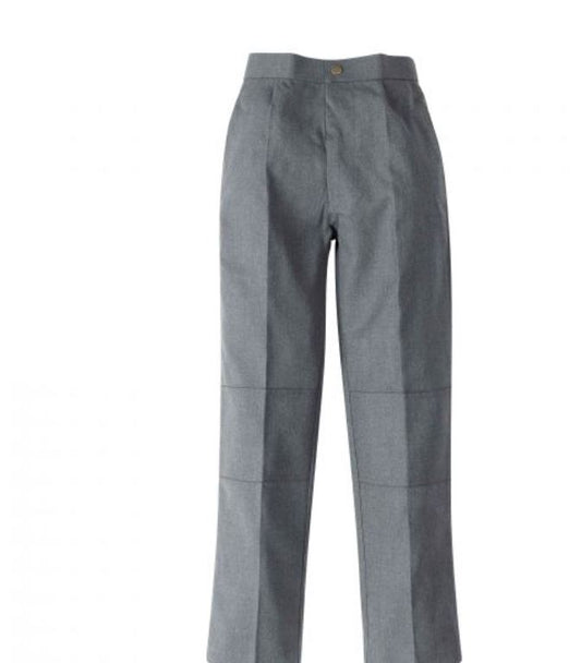 Midford Boys Melange Elastic Back School Pants with Double Knee TROMK9109