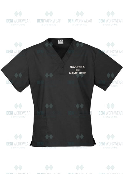 Navorina Ladies Classic Scrubs Top - H10622