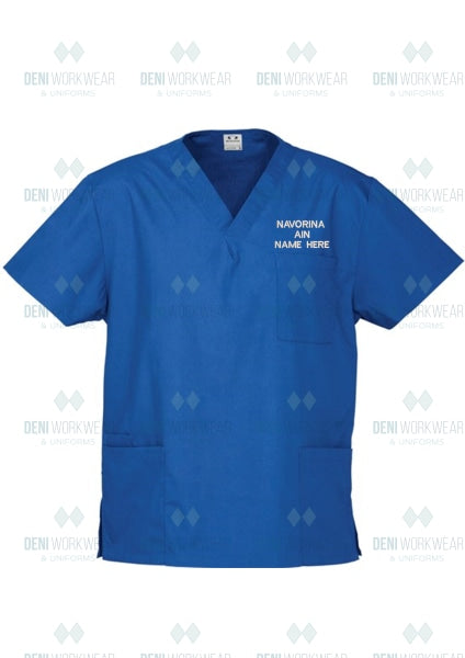 Navorina Unisex Classic Scrubs Top - H10612