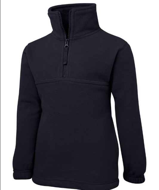 JB's 1/2 Zip Polar Fleece Jumper - Deniliquin Nth Primary - NAVY